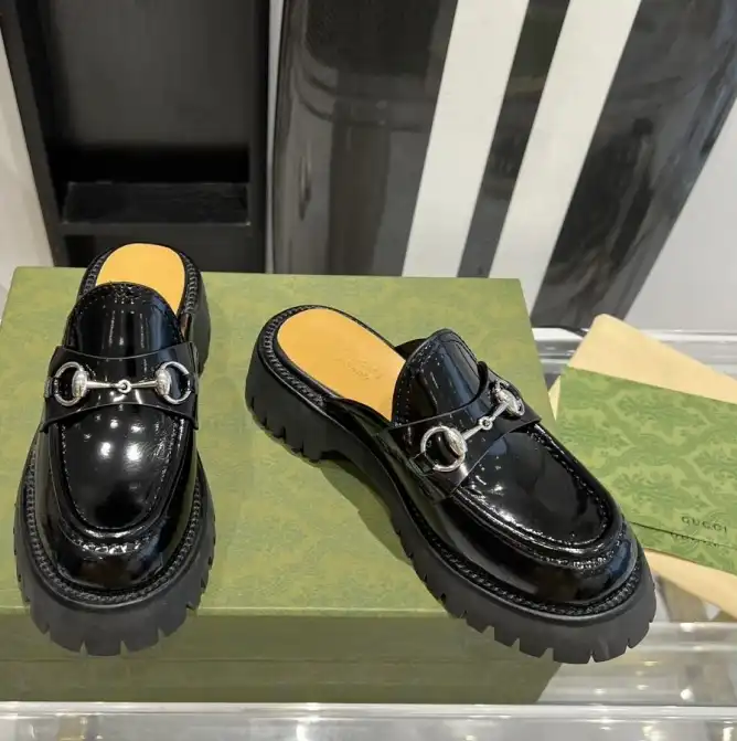 hype Gucci Leather Shoes