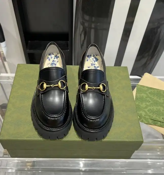 hype Gucci Leather Shoes