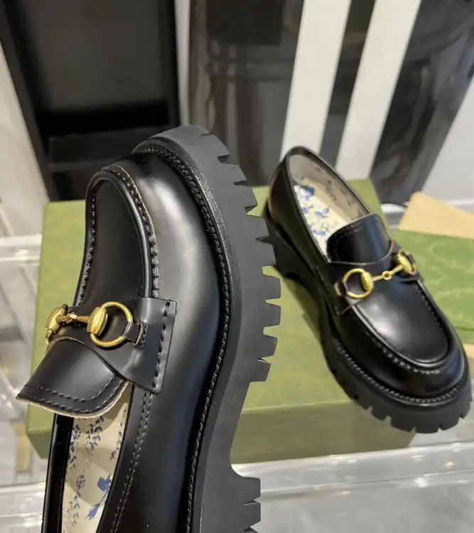 hype Gucci Leather Shoes