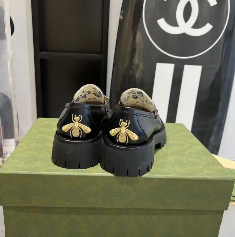 hype Gucci Leather Shoes