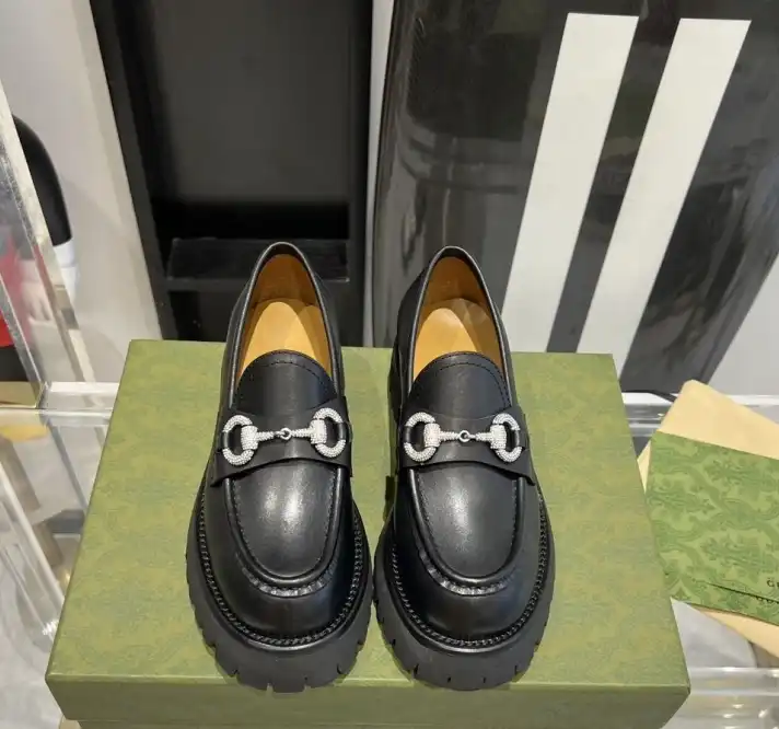 hype Gucci Leather Shoes