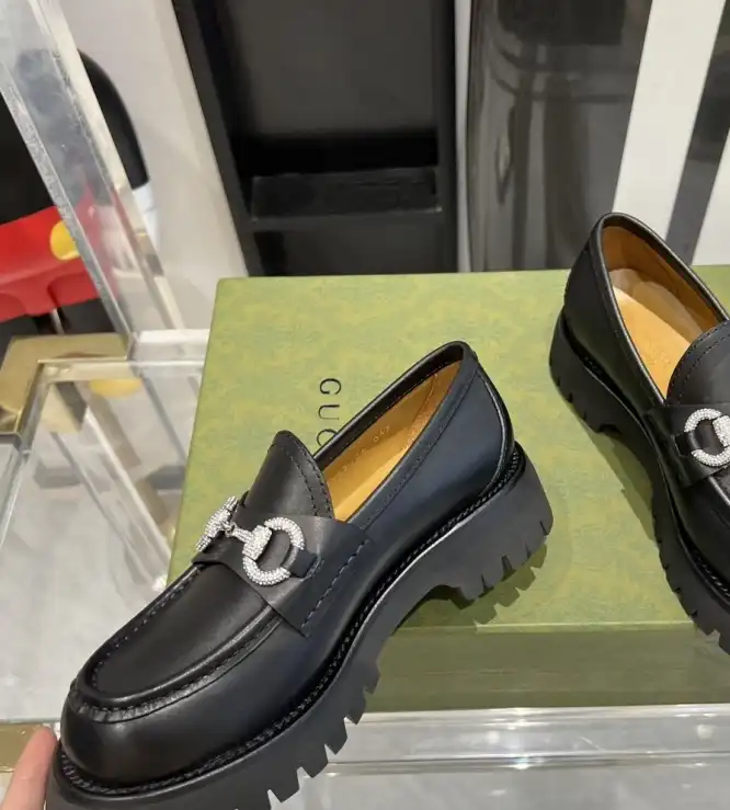 hype Gucci Leather Shoes