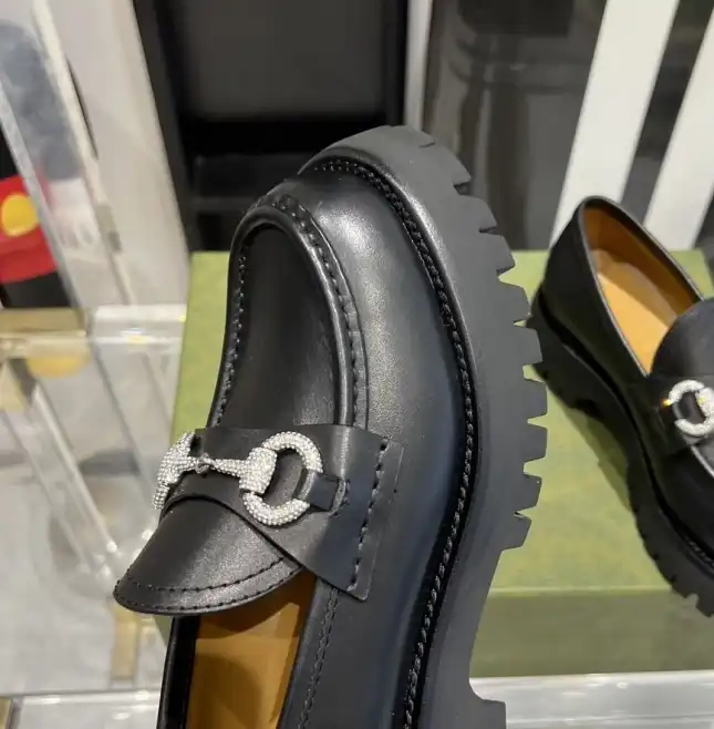 hype Gucci Leather Shoes