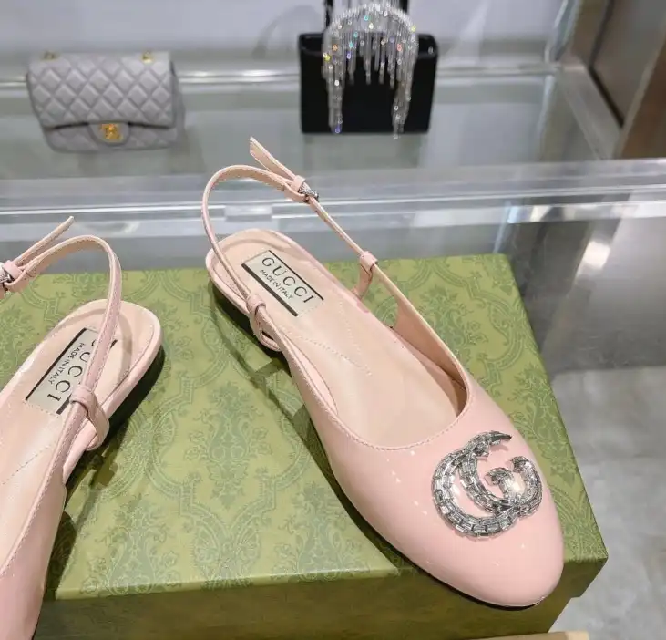 hype Gucci Flat Shoes