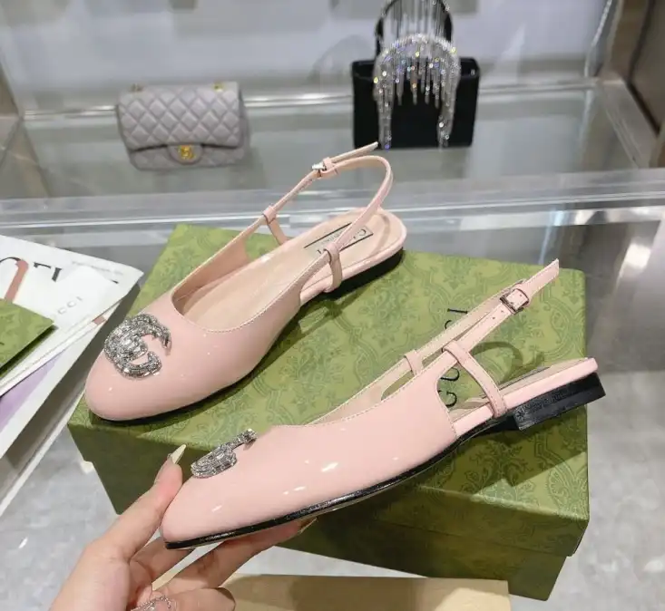 hype Gucci Flat Shoes