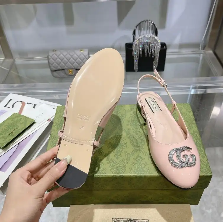 hype Gucci Flat Shoes