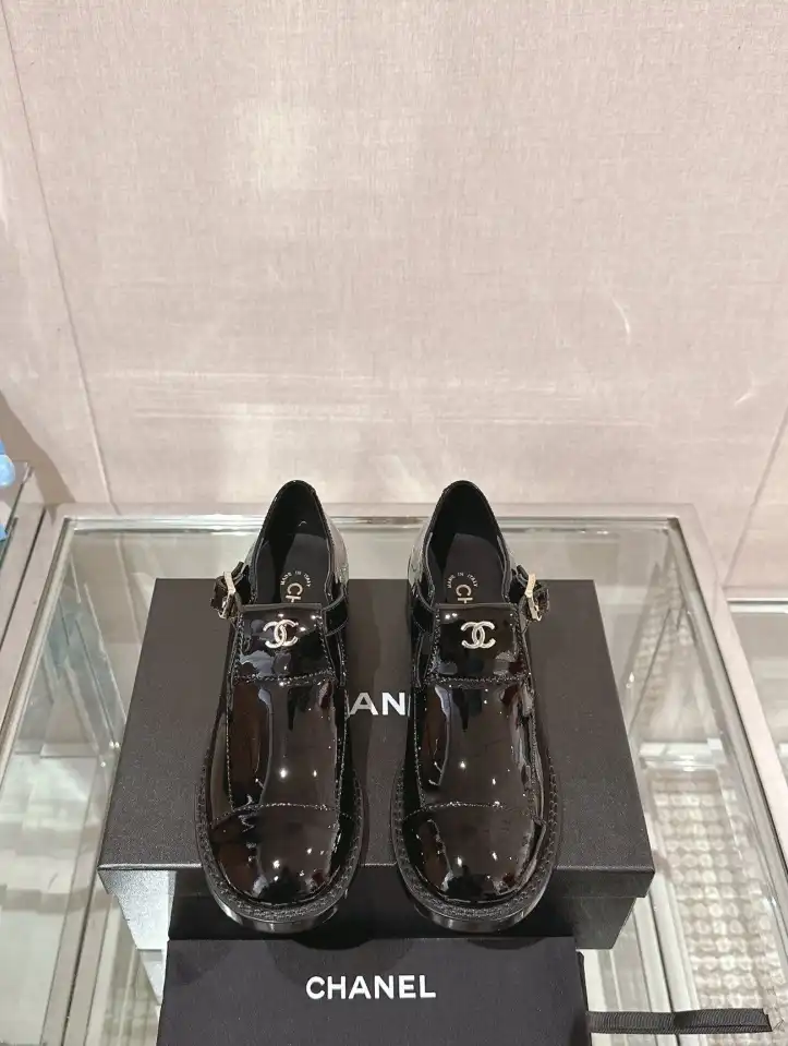 hype Chanel Leather Shoes