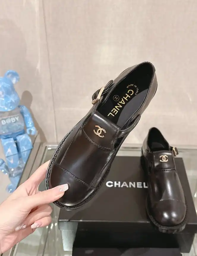 hype Chanel Leather Shoes