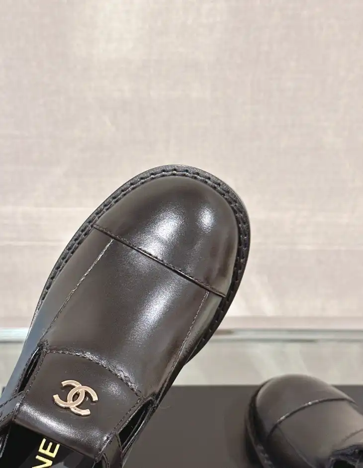 hype Chanel Leather Shoes