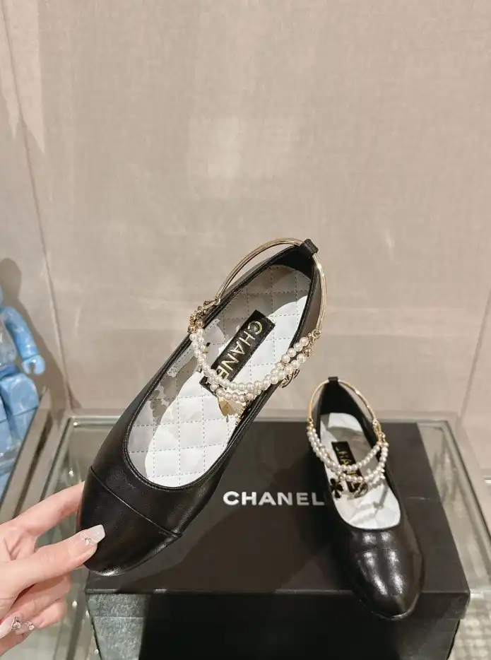 hype Chanel Flat Shoes