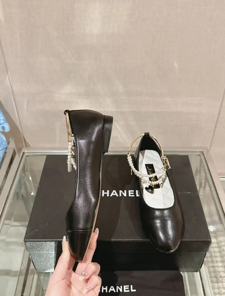 hype Chanel Flat Shoes