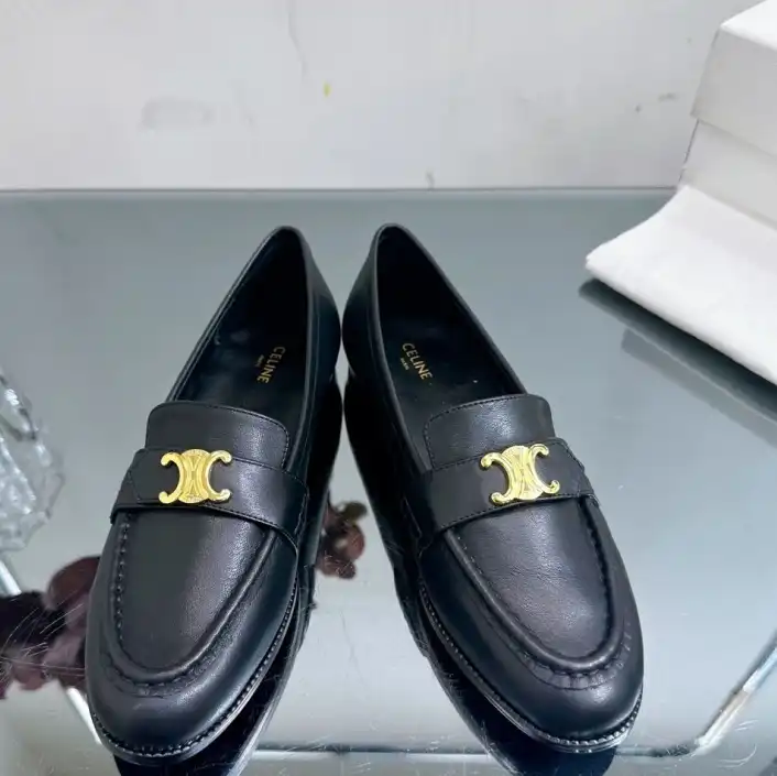 hype Celine Leather Shoes