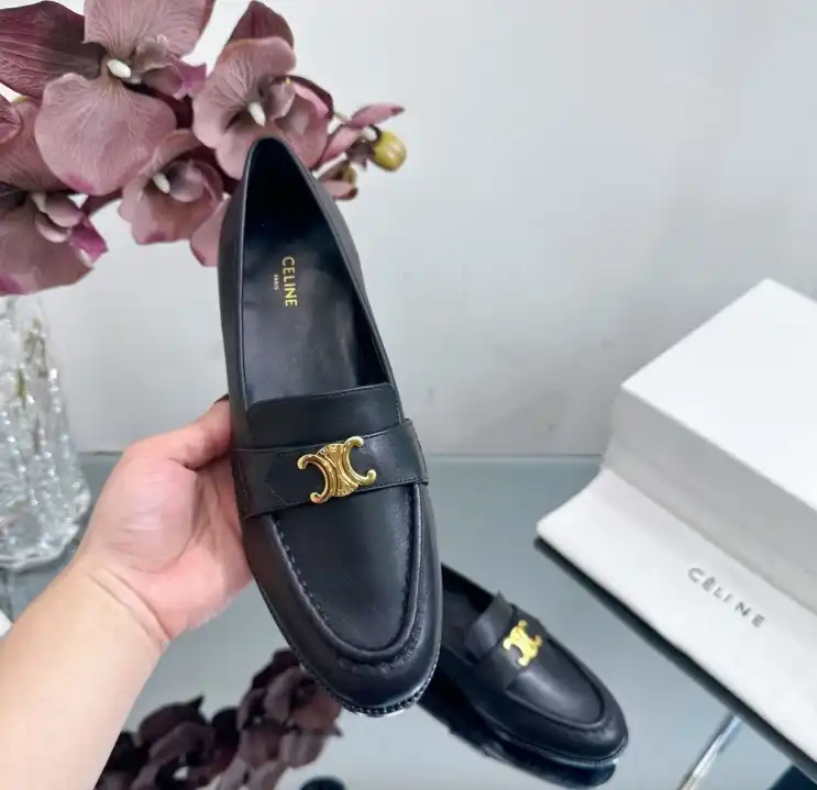 hype Celine Leather Shoes