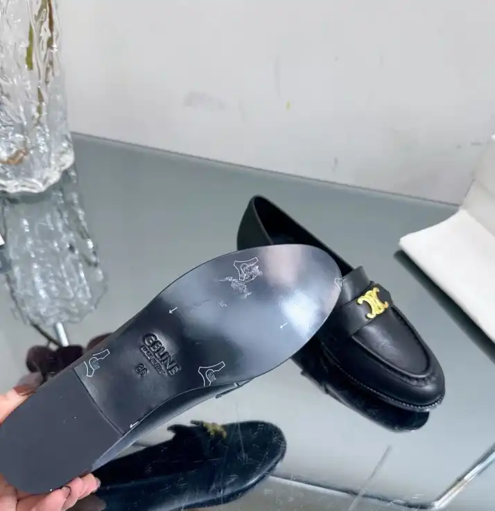 hype Celine Leather Shoes