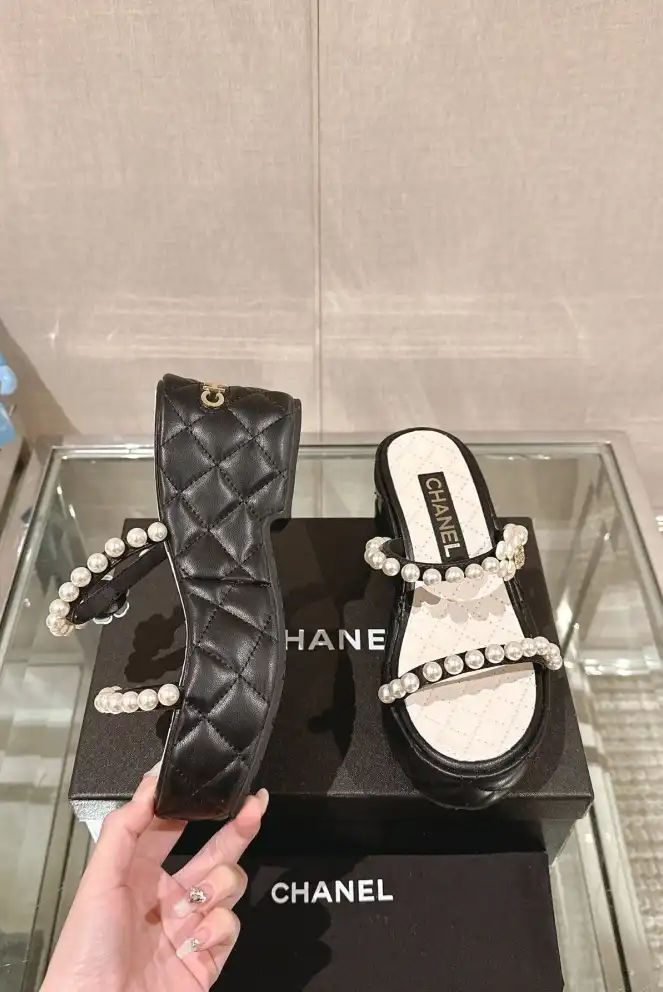 hype Chanel Sandals