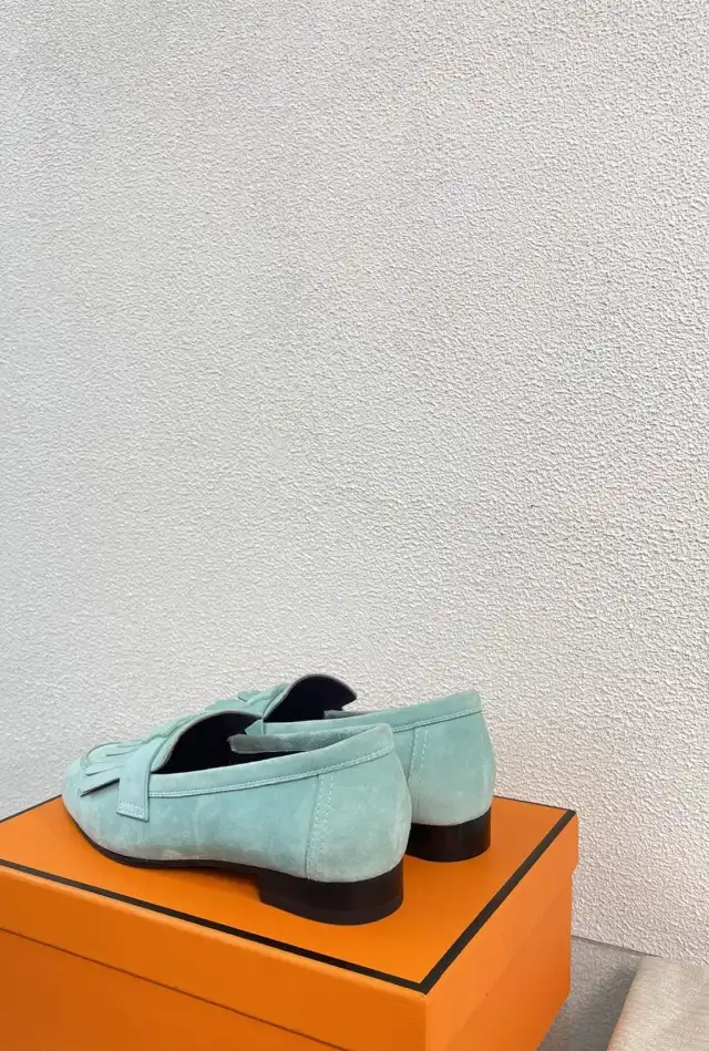 hype Hermes flat shoes