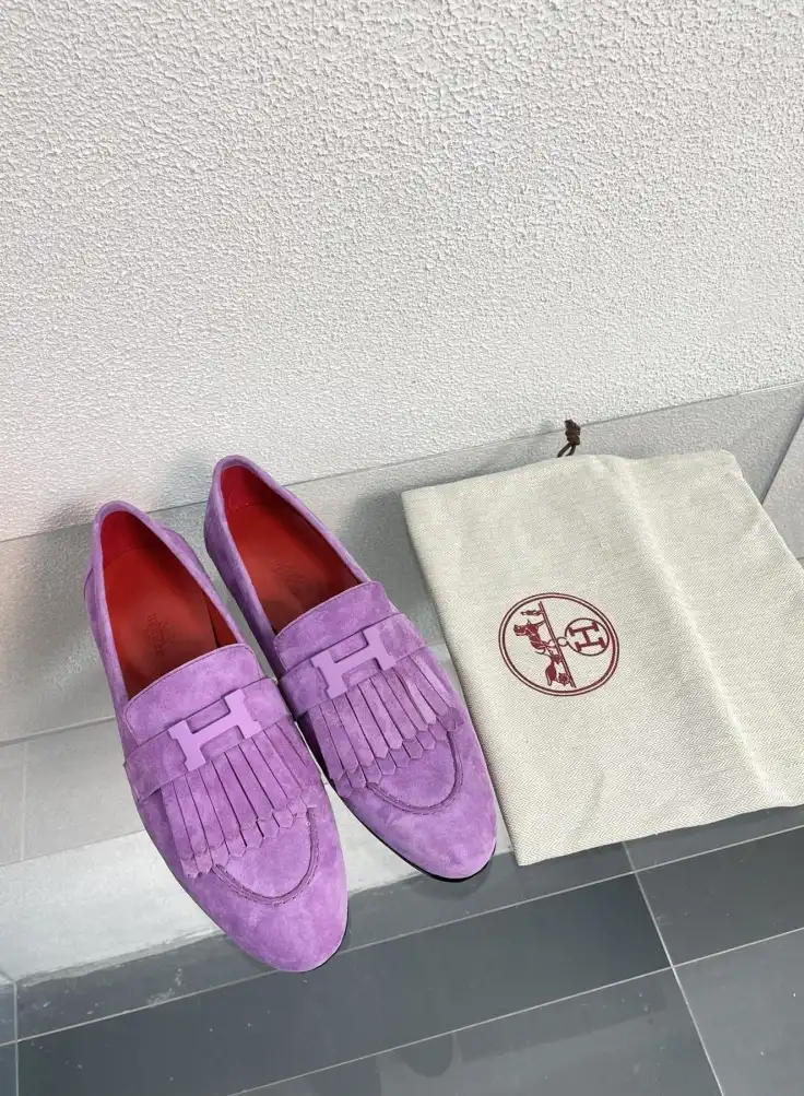 hype Hermes flat shoes