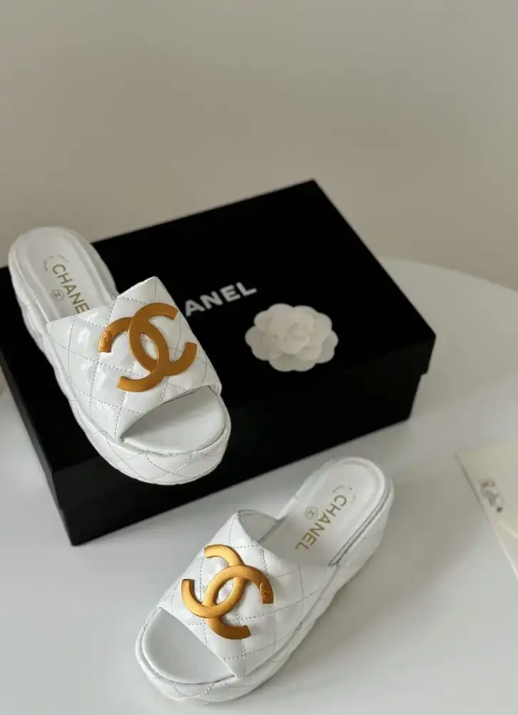 hype Chanel Flat Shoes