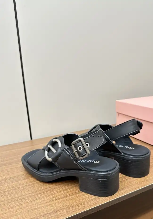 hype Miu Miu Sandals