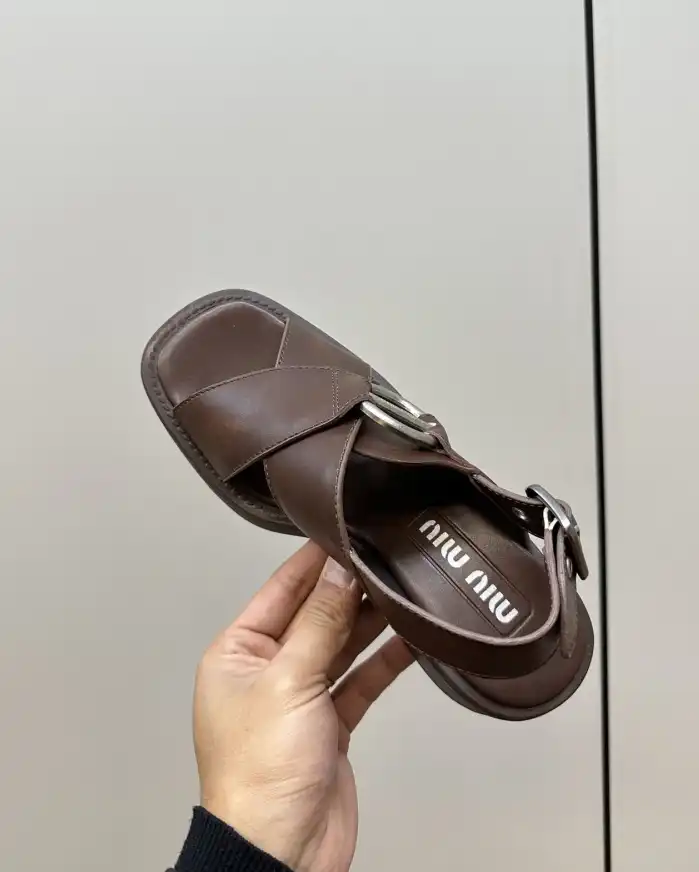 hype Miu Miu Sandals