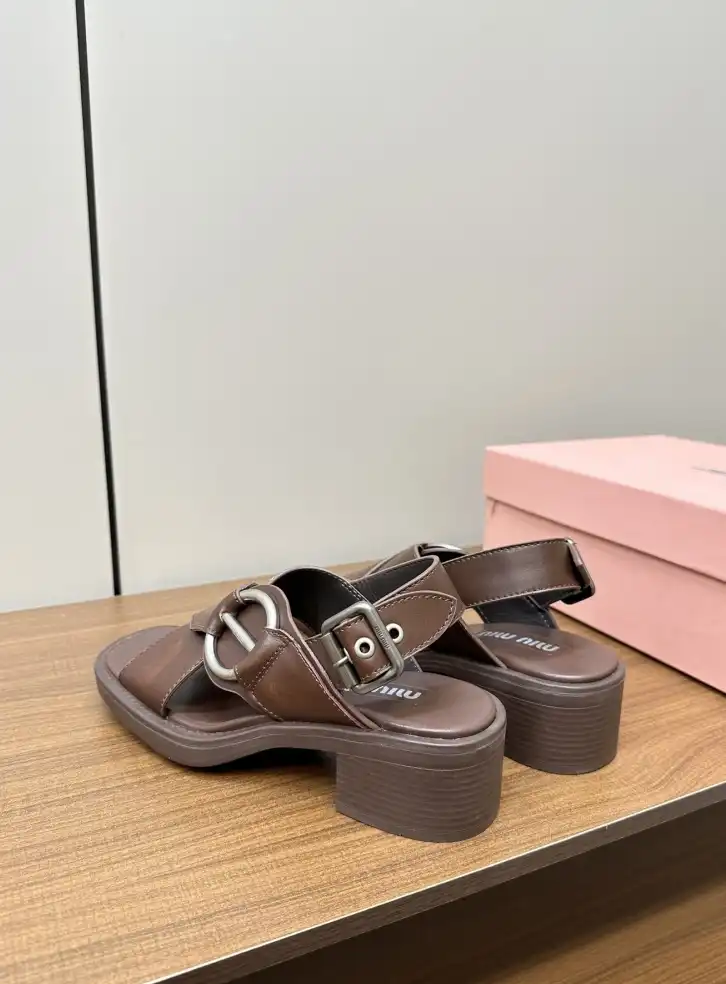 hype Miu Miu Sandals