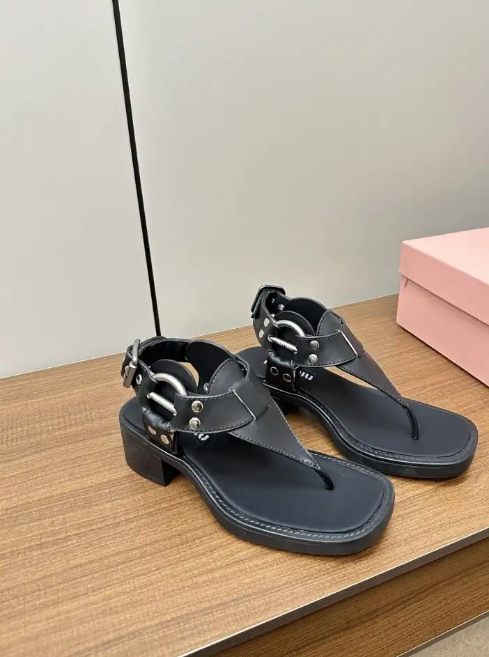 hype Miu Miu Sandals