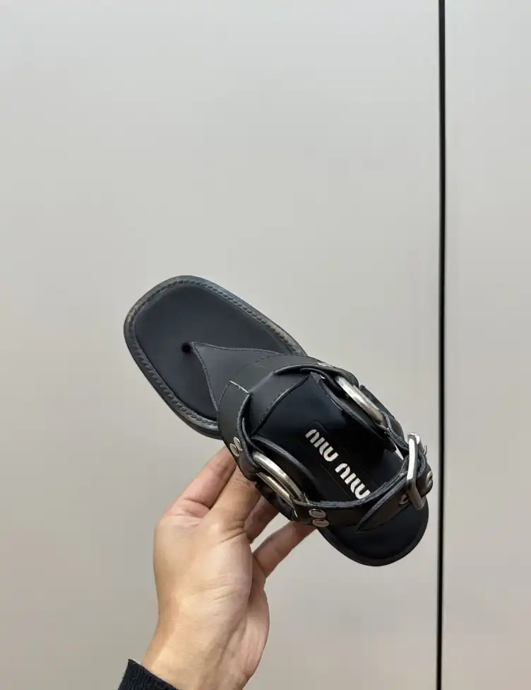 hype Miu Miu Sandals