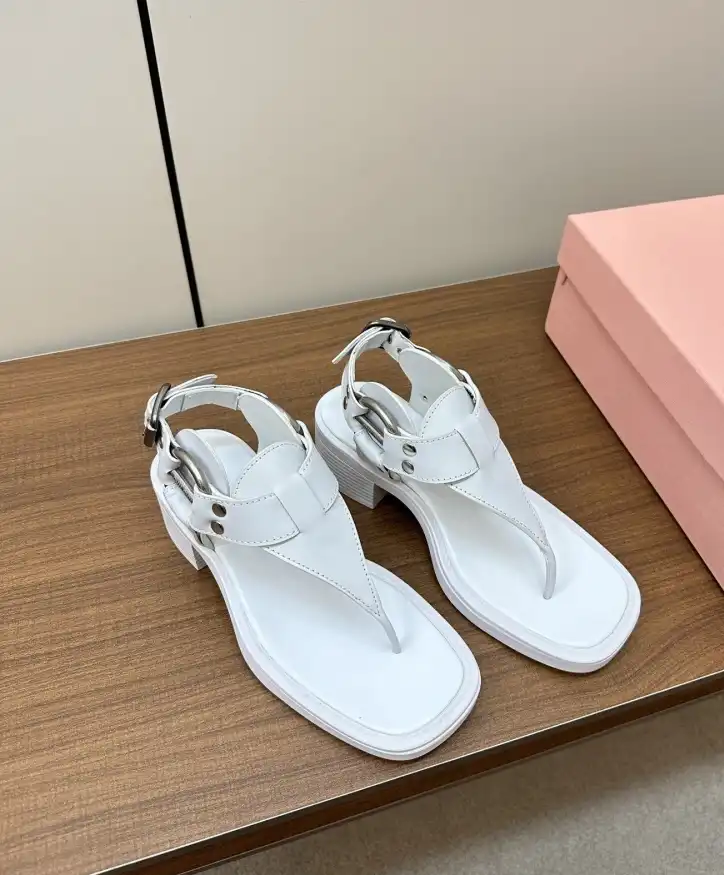 hype Miu Miu Sandals