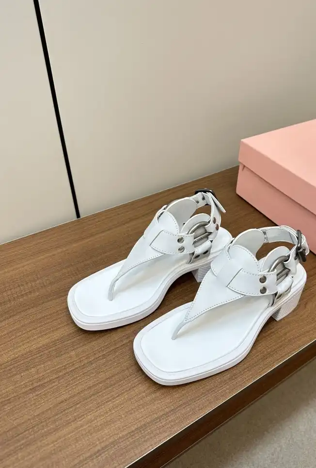 hype Miu Miu Sandals