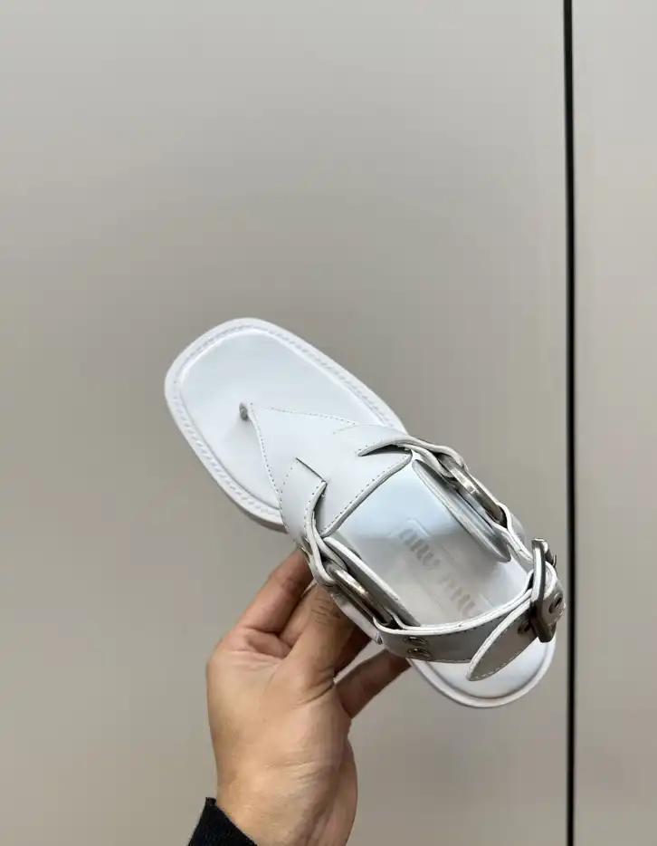 hype Miu Miu Sandals