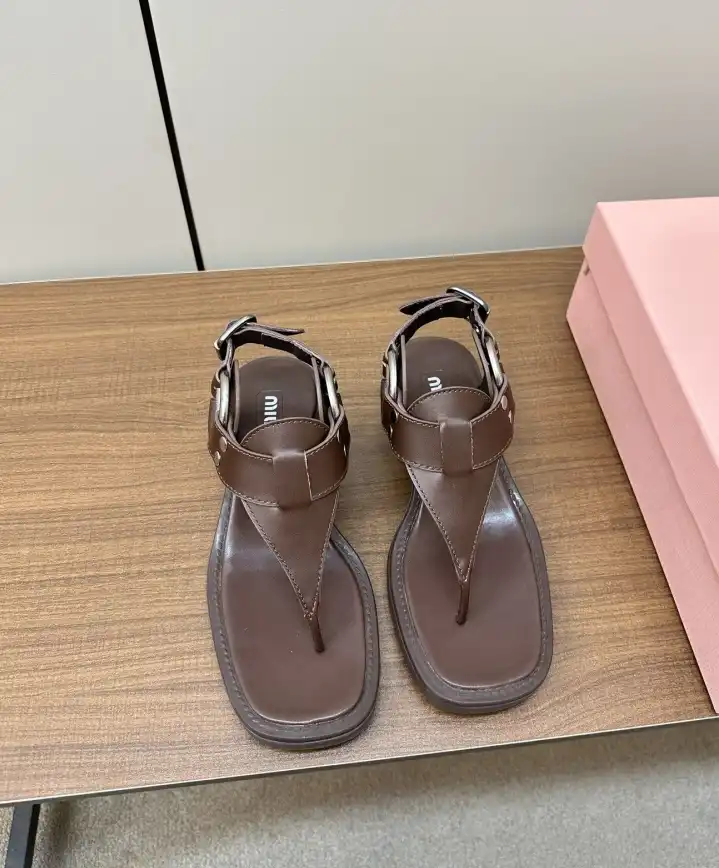 hype Miu Miu Sandals