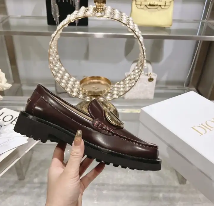 hype Christian Dior Leather Shoes