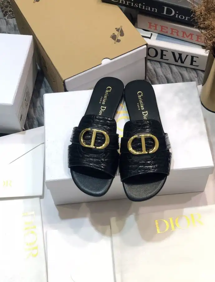 hype Christian Dior Slippers