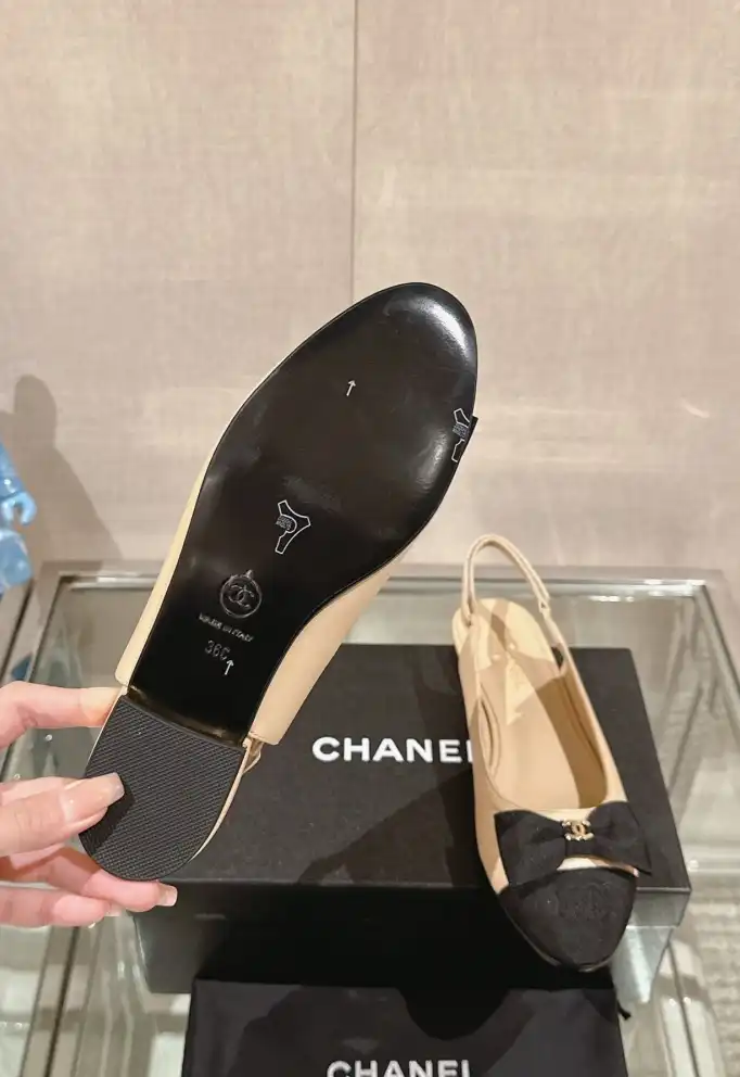 hype Chanel Flat Shoes