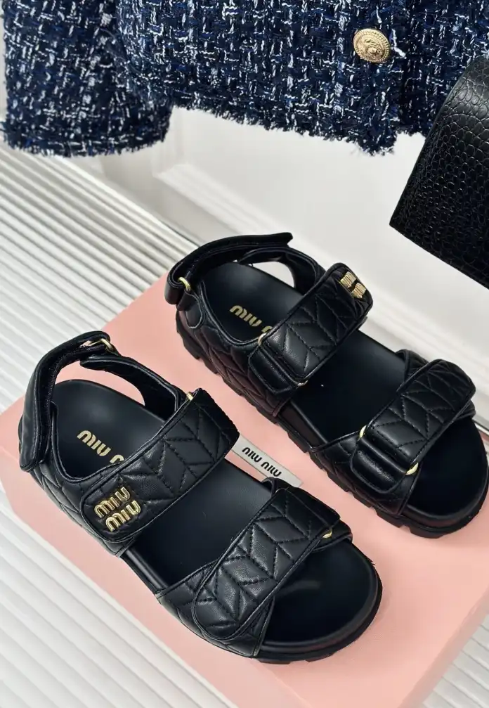 hype Miu Miu Sandals