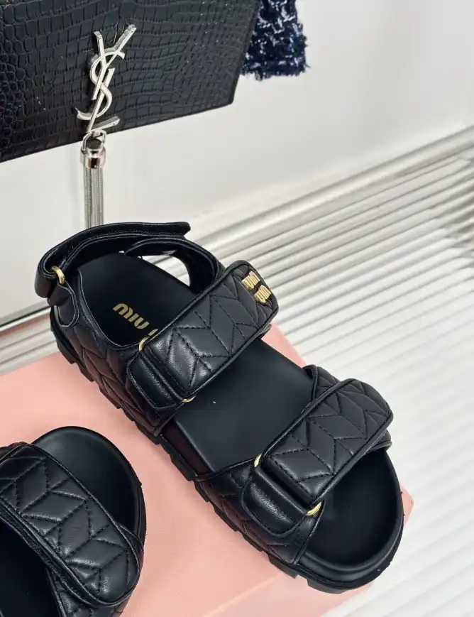 hype Miu Miu Sandals