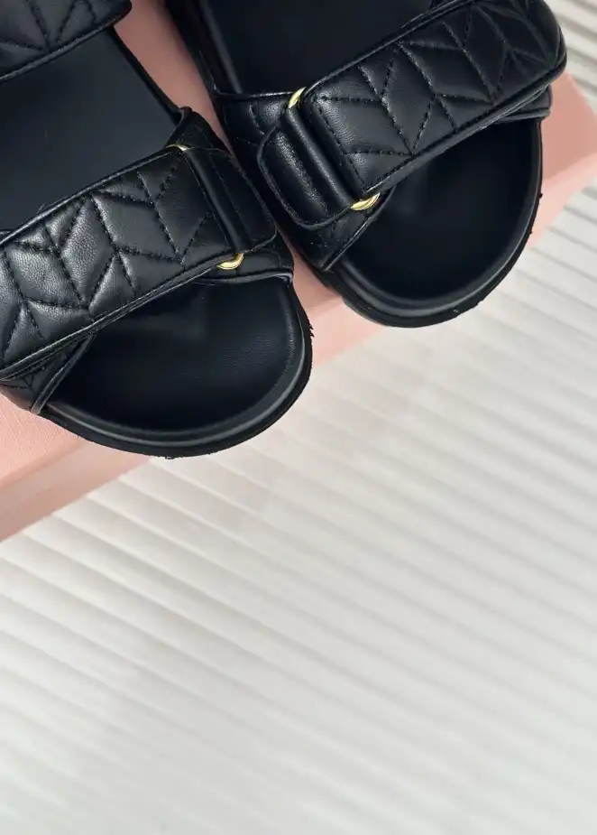 hype Miu Miu Sandals