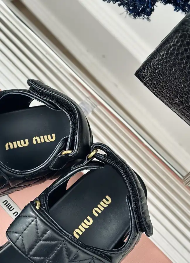 hype Miu Miu Sandals