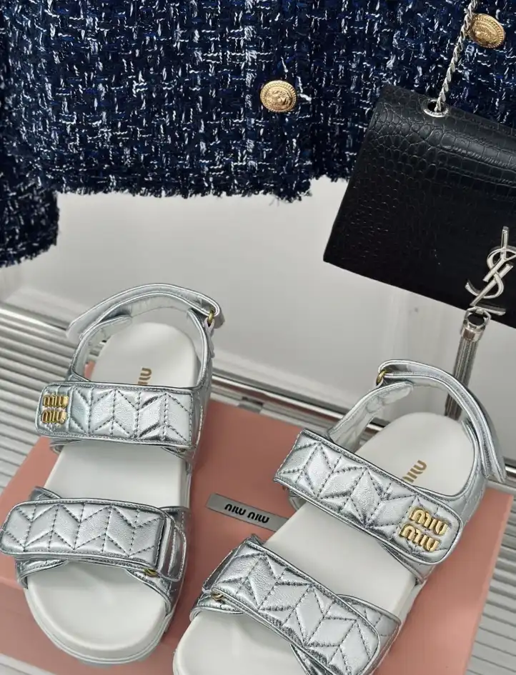 hype Miu Miu Sandals