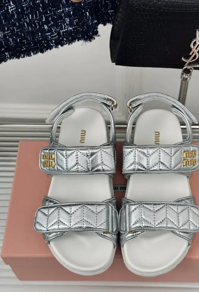 hype Miu Miu Sandals