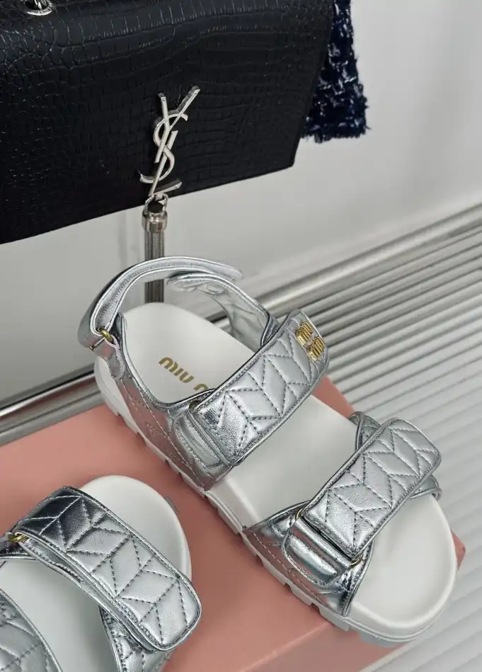 hype Miu Miu Sandals