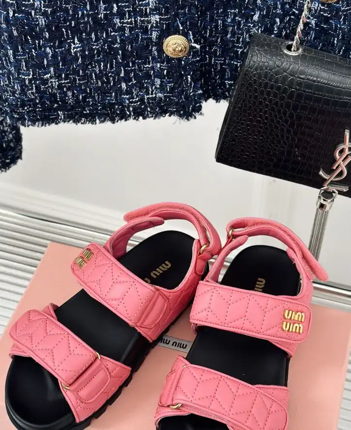 hype Miu Miu Sandals