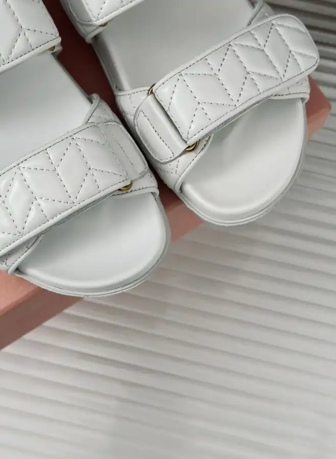 hype Miu Miu Sandals