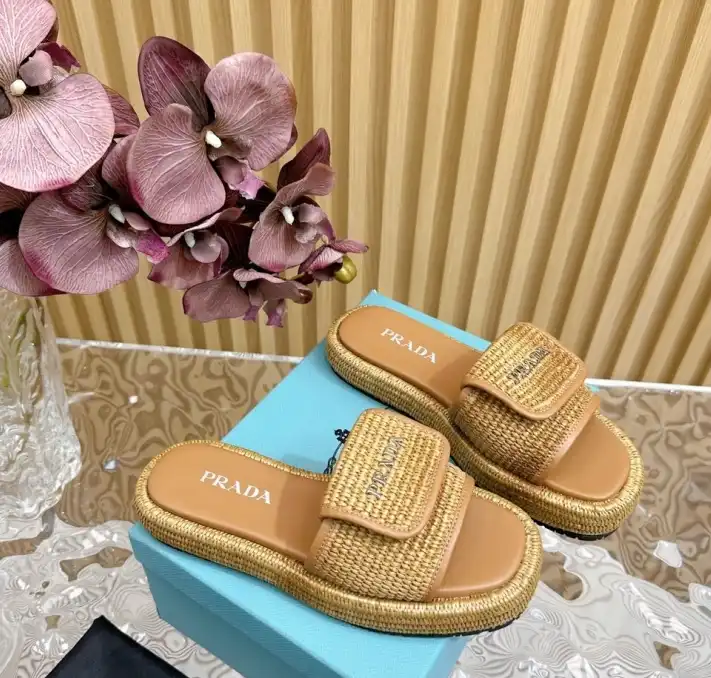 hype Prada Slippers