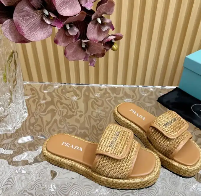 hype Prada Slippers