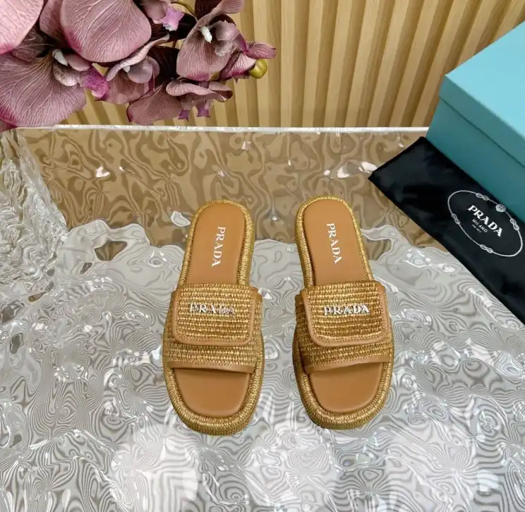 hype Prada Slippers