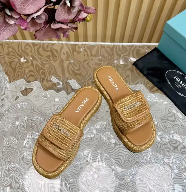 hype Prada Slippers