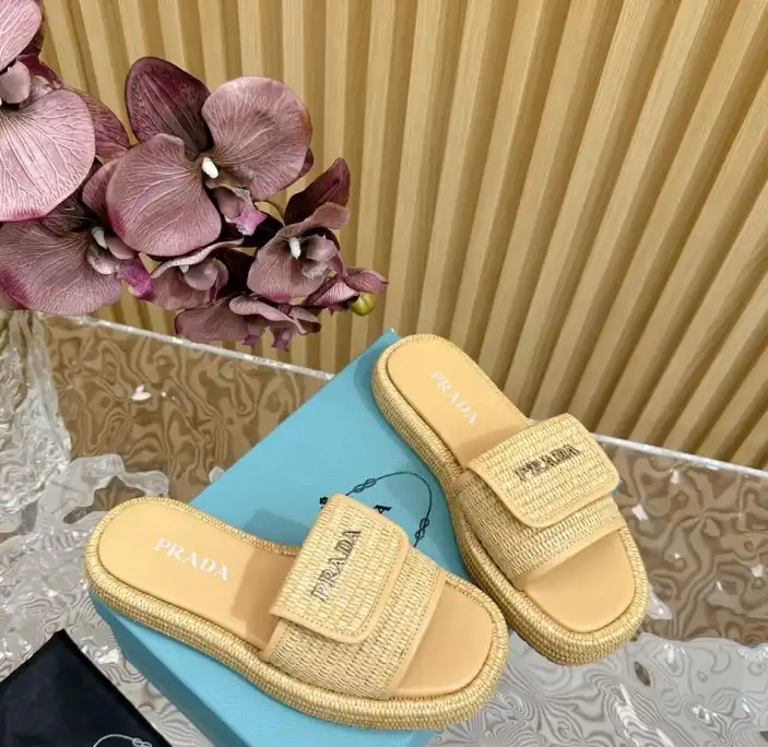 hype Prada Slippers