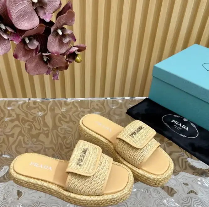 hype Prada Slippers