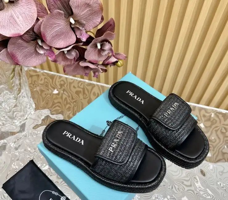 hype Prada Slippers